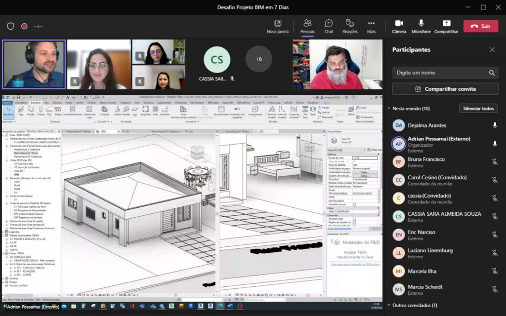 Teams do desafio - modelagem
